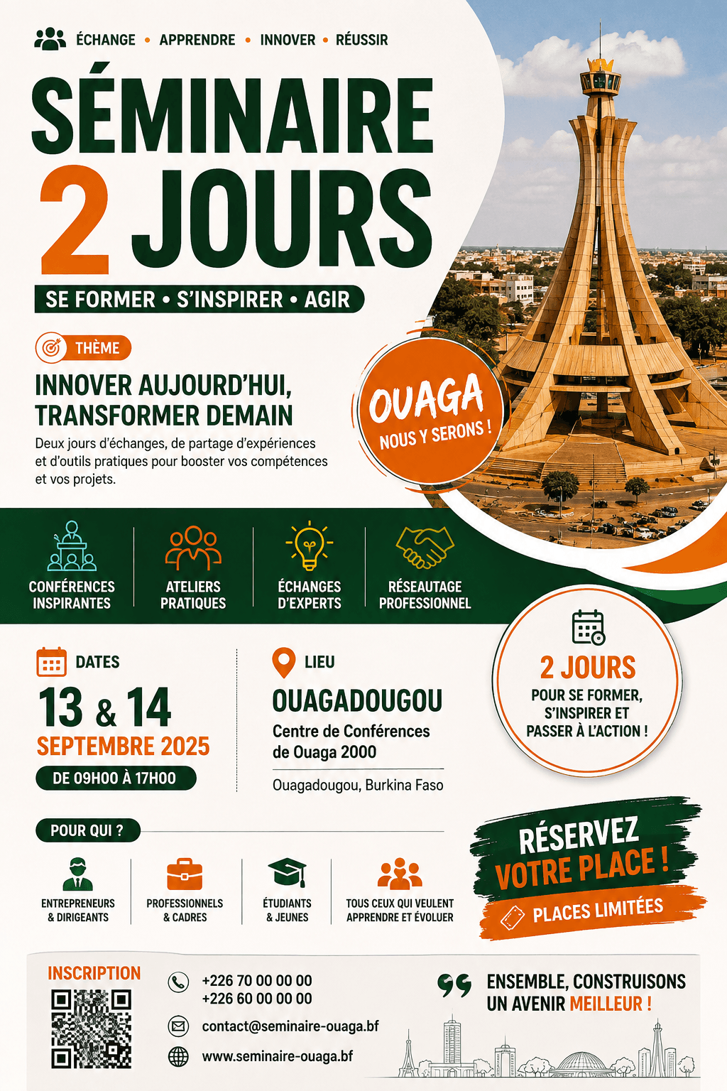 Séminaire – Innover Aujourd’hui, Transformer Demain